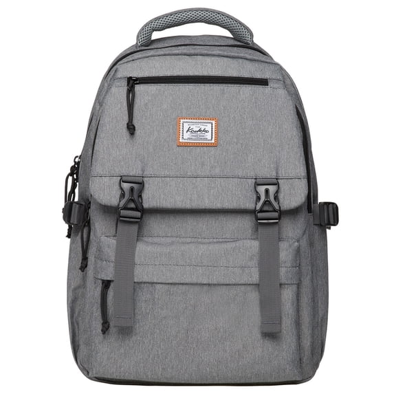 KAUKKO Stylish Laptop Backpack Multipurpose Daypack,17.11L(23 Grey)
