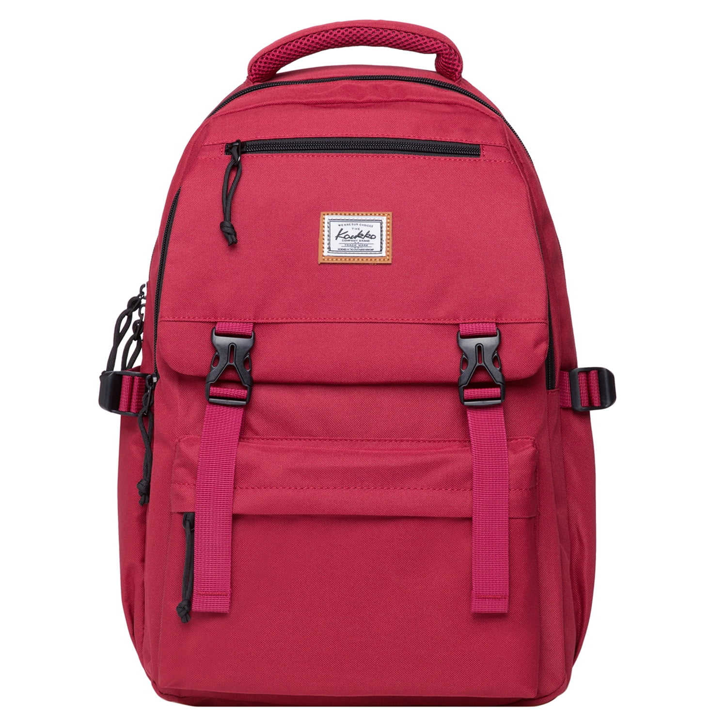 KAUKKO Stylish Laptop Backpack - Multipurpose Daypack For Work, School, Travel, Medium Size, Water-Resistant, Multiple Compartments - View #3
