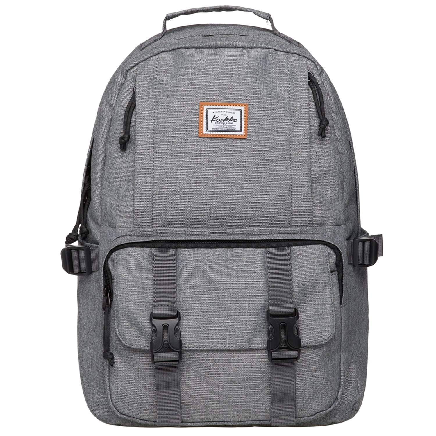 KAUKKO Stylish Laptop Backpack - Multipurpose Medium Daypack For Work & Travel, 22-Liter, Red