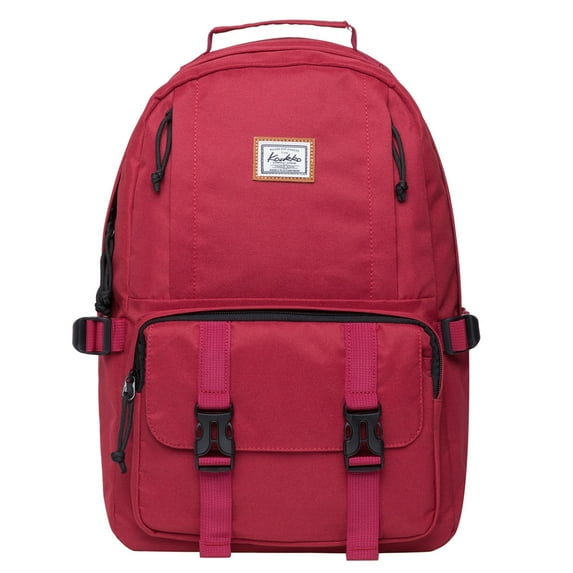 KAUKKO Stylish Laptop Backpack Multipurpose Daypack,18.49L(21 Red)