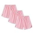 thumbnail image 1 of KAUOD 3Pcs Girls Athletic Shorts Summer Quick Dry Active Shorts Running, Gym Workout Shorts Kids Activewear Short, 1 of 8