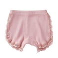 thumbnail image 1 of KAUOD Baby Bloomers Toddler Girl Ruffle Diaper C𝗼vers Summer Loose Harem Shorts Underwear Cute Tr𝗶angle Shorts, 1 of 3