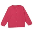 thumbnail image 1 of KAUOD Baby Boys Girls Button-Down Cardigan Sweater Kids Toddler Crewneck Cotton Knitted Sweater Jacket Basic Solid Outerwear, 1 of 9