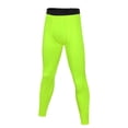 thumbnail image 1 of KAUOD Boys Athletic Leggings Compression Basketball Running Sports Pants Stretchy High Waist Skinny Footless Tights, 1 of 6