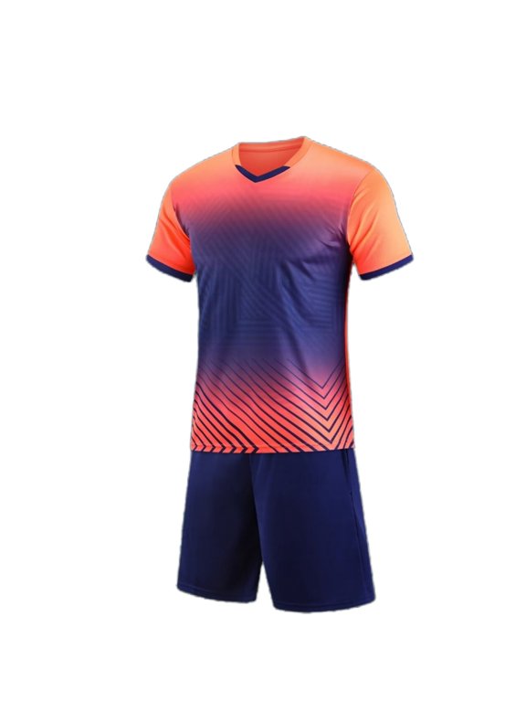 Boys Athletic Short Outfits 2 Piece Summer Short Sleeve T Shirt and Shorts Set Loose Baseball Sports Clothes