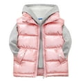 thumbnail image 1 of KAUOD Boys Girls Cute Quilted Puffer Vest Lightweight Soft Zip up Sleeveless Winter Jackets Kid Windproof Warm down Coats, 1 of 2