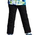 thumbnail image 1 of KAUOD Boys Girls Insulated Bib Overall Wide Leg Waterproof Snowboard Snow Pants Kids Winter Hiking Warm Ski Snowpants, 1 of 7