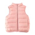 thumbnail image 1 of KAUOD Boys Girls Lightweight Puffer Vest Zip up Mock Neck Quilted Sleeveless Winter Jackets Kids Waterproof Warm Waistcoat, 1 of 4