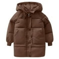 thumbnail image 1 of KAUOD Boys Girls Winter Puffer Jackets Padded Waterproof Insulated down Coats Kids Toddler Quilted Ski Outwear with Pockets, 1 of 9