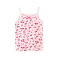 thumbnail image 1 of KAUOD Girl’s Sleeveless Tank Top Cherry Printed Casual Spaghetti Strap Camisole 2025 Summer Cotton Ballet Camisoles Tops, 1 of 4