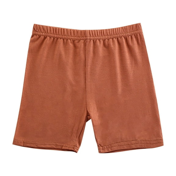 KAUOD Girls Bike Shorts Basic Cartwheel Shorts Dance Shorts Toddlers Girls Breathable Comfy Under Dress Summer Short