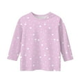 thumbnail image 1 of KAUOD Girls Loose Soft Daily Tshirt Blouses Summer 3/4 Sleeve Crewneck Tops Trendy Casual Tees Shirts for Teen Juniors, 1 of 4
