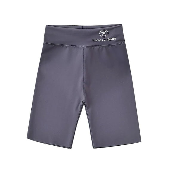 KAUOD Girls Shorts Girl' Cycling Shorts Kids Solid Shorts for Yoga Sports with Print School Elastic Waist Dance Shorts
