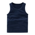 thumbnail image 1 of KAUOD Girls Tank Tops Solid Sleeveless Racerback Undershirts Kids U Neck Athletic Workout Shirts Basic Summer Tops, 1 of 6