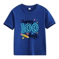 thumbnail image 1 of KAUOD Happy 100th Day of School Shirt for Kids Boys Girls Toddler, 100th Day Celebration T-Shirt, Short Sleeve Graphic Tee Top, 1 of 6