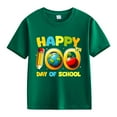 thumbnail image 1 of KAUOD Kids 100 Days of School Shirt Toddler Funny Graphic Tees for Boys Girls Kindergarten Tee Student Top, 1 of 1