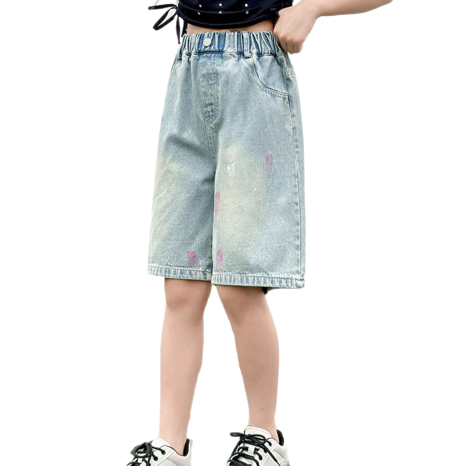 パンツ coldculture jorts size L DOUBLE WAIST SNAKE SUIT JORTS GREEN