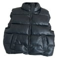 thumbnail image 1 of KAUOD Kids High Neck Lightweight down Vest Zip up Quilted Warm Sleeveless Puffer Jackets Boys Girls Winter Thick Outwear, 1 of 6