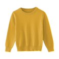 thumbnail image 1 of KAUOD Kids Knit Pullover Sweater Loose Soft Crew Neck Sweater Clothes Boys Girls Fall Casual Lined Sweatshirts Tops Clothes, 1 of 9