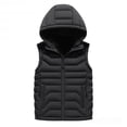 thumbnail image 1 of KAUOD Kids Puffer Vest Winter Lightweight Windproof Sleeveless down Coats Boys Girls Quilted Waterproof Hooded Waistcoat, 1 of 9