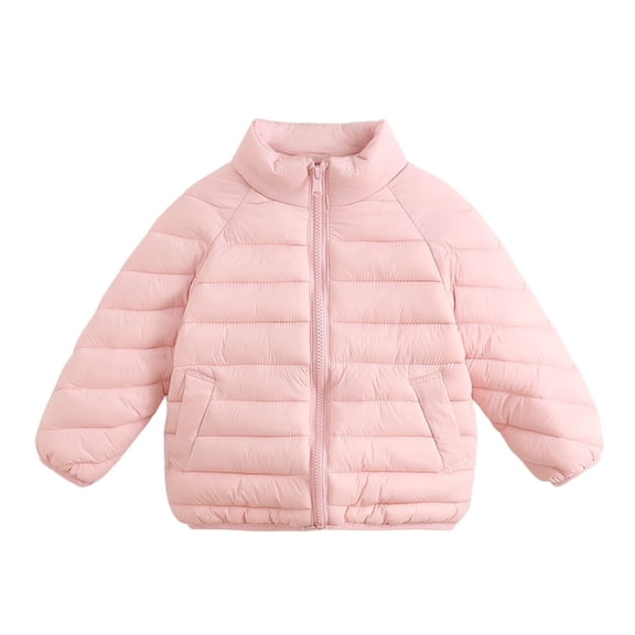 KAUOD Kids Toddler Quilted Puffer Jackets Zip up Lightweight Warm Down Coats Boys Girls Soft Padded Outwear with Pockets