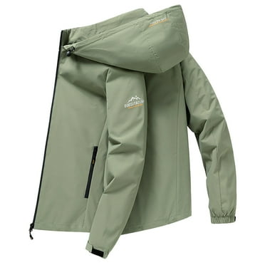 KAUOD Men's Winter Coats Water Resistant Ski Snow Jacket Warm Fleece Jacket Raincoats With Multi-Pockets Windproof Casual Jacket