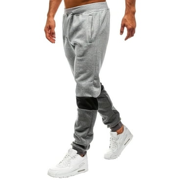 KAUOD Mens Sweatpants Casual Joggers Pants Elastic Waist Drawstring Stretch Relaxed Fit Work Pants Tapered Sweatpants