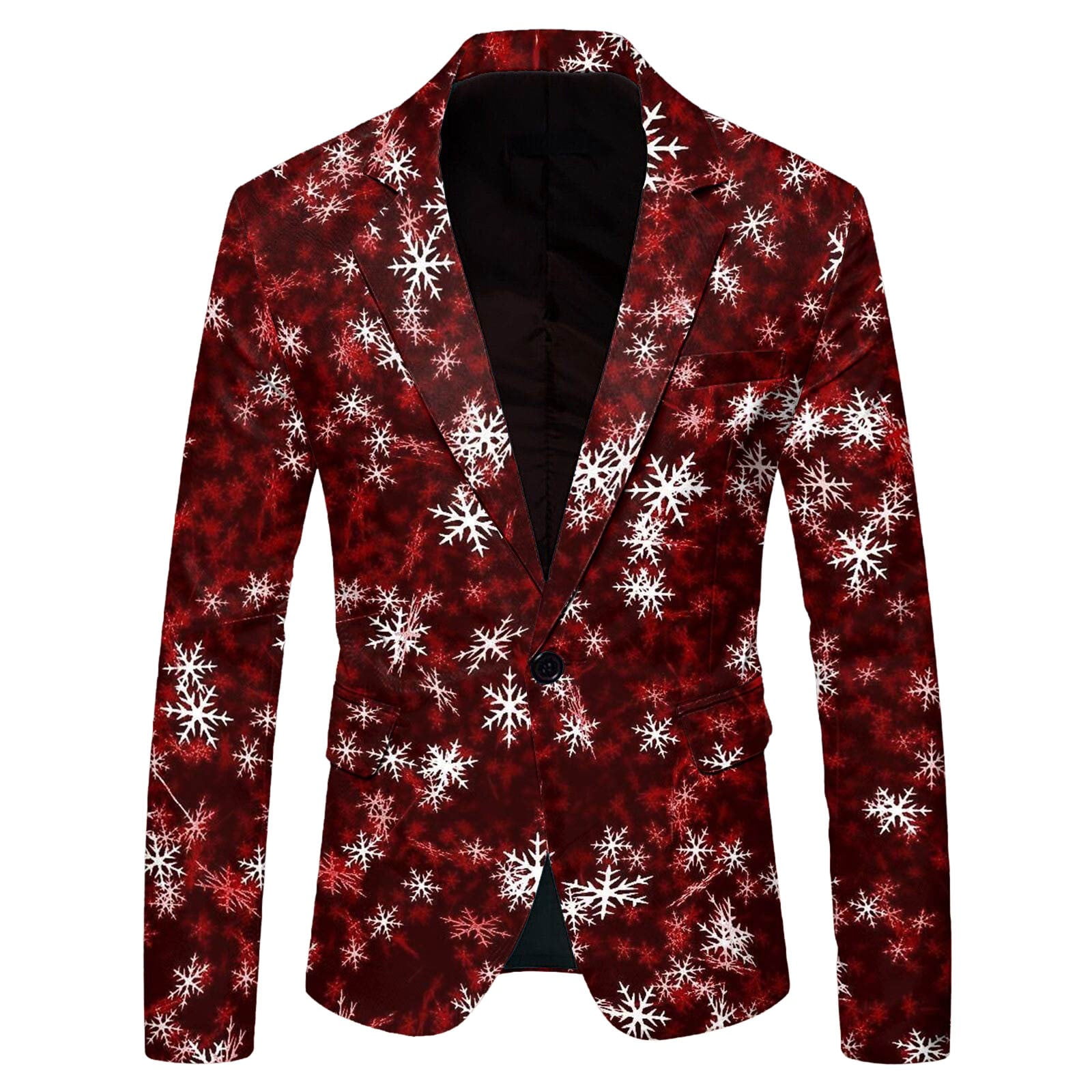 KAUOD Mens Ugly Christmas Blazer Jackets Blazer Coats Jackets