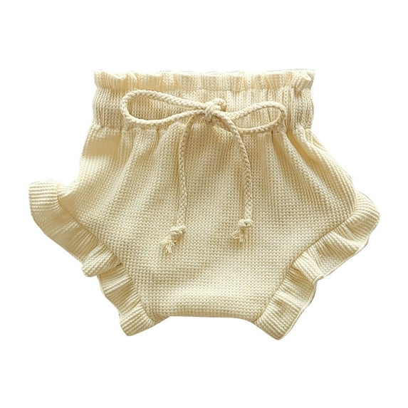 KAUOD New Born Baby Girls Bubble Shorts Cute Bloš¼mers Trš¢angle Shorts Basic Dišper Cover Shorts Briefs Underwear