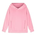 thumbnail image 1 of KAUOD Soft Cotton Hoodies for Teen Girls Plain Loose Pullover Hoodie Sweatshirts Clothes with Pockets Casual Cute Tops, 1 of 9