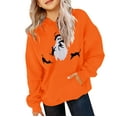 thumbnail image 1 of KAUOD Teen Girls Pullover Hoodies Ghost Graphic Oversized Cotton Hoodie Sweatshirts Youth Long Sleeve Fleece Tops Clothes, 1 of 8