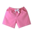 thumbnail image 1 of KAUOD Toddler Boys Girls Shorts Summer Beach Shorts Casual Solid Elastic Waist Sport Jogger Short Pants with Pockets, 1 of 3