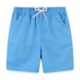 thumbnail image 1 of KAUOD Toddler Boys Shorts Solid Color Shorts Summer Beach Short Pants Kids Casual Pull on Short Pants with Pockets, 1 of 6