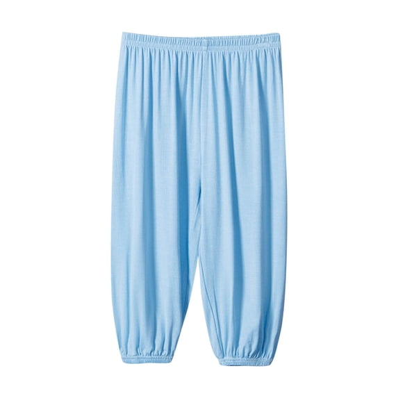 KAUOD Toddler Flowy Joggers Sweatpants Wide Leg Elastic Waist Palazzo Pants Spring Summer Lightweight Track Pants