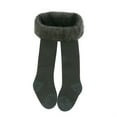 thumbnail image 1 of KAUOD Toddler Girls Cotton Thick Tights Stretchy Footed Ballet Dance Pantyhose Stocking Leggings Kids Warm Tights Socks, 1 of 8