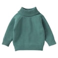 thumbnail image 1 of KAUOD Toddler Pullover Sweater Ribbed Knit Cotton Crew Neck Sweater Baby Girls Soft Plain Long Sleeve Tops Clothes, 1 of 4
