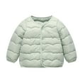 thumbnail image 1 of KAUOD Toddler Quilted Down Jackets Lightweight Warm Winter Outwear Baby Girls Snap Buttons Puffer Coats Padded Outwear, 1 of 8