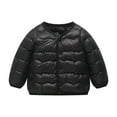 thumbnail image 1 of KAUOD Toddler Quilted Down Jackets Lightweight Warm Winter Outwear Baby Girls Snap Buttons Puffer Coats Padded Outwear, 1 of 8