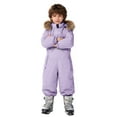 thumbnail image 1 of KAUOD Toddler Waterproof Snowsuits Outdoor Insulated One Piece Hooded Ski Suits Jumpsuits Kids Baby Multi Zipper Snow Suits, 1 of 9