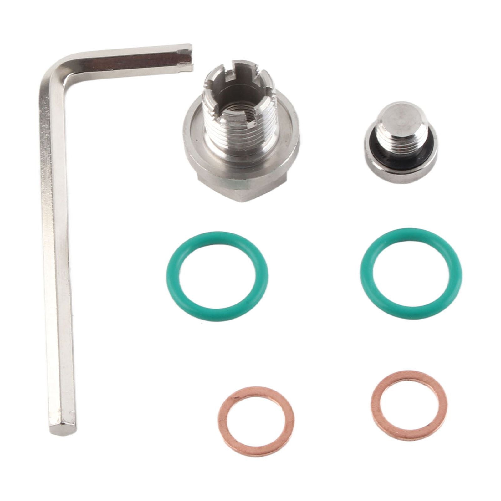 KAUU Oversize Piggyback Drain Plug Stainless Steel Self Tapping Oil Pan