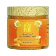 KAV Honey Salt Body Scrub - All Natural Exfoliating Salt Scrub for Body and Face, Helps with Moisturizing Skin, Dead Cell Removal, Rejuvenation and Relaxation