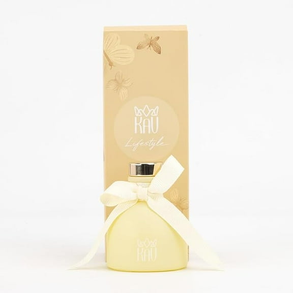 KAV Reed Diffuser Set, Aroma Scented Diffuser with Sticks, Aromatherapy Reed Oil Diffuser, Home Fragrance Gift for Bathroom Office Shelf Décor (Zen Passion)