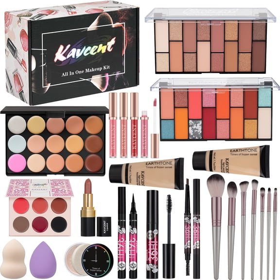 Makeup Kit for Women full Kit Makeup Set for Teens Makeup Kits for Teen Girls Teenagers Eyeshadow Palette Makeup Gift Set for Teens Women