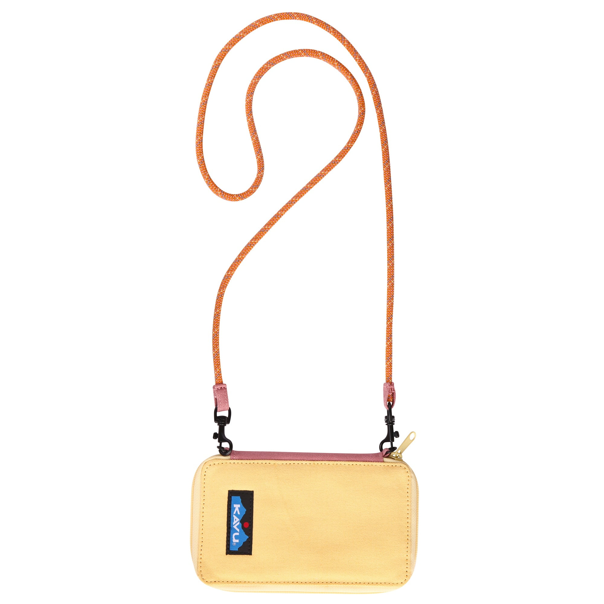 KAVU Go Time Bi Fold Crossbody Wallet with Rope Strap Mystic Mosaic Walmart