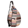 thumbnail image 1 of KAVU Mini Rope Bag Cotton Sling ​- Springtime Stripe, 1 of 5