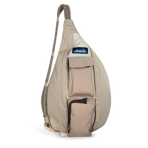KAVU Mini Rope Sling Pack with Adjustable Rope Shoulder Strap, Ranchland