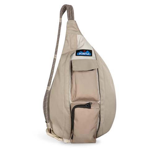 KAVU Mini Rope Sling Pack with Adjustable Rope Shoulder Strap, Ranchland