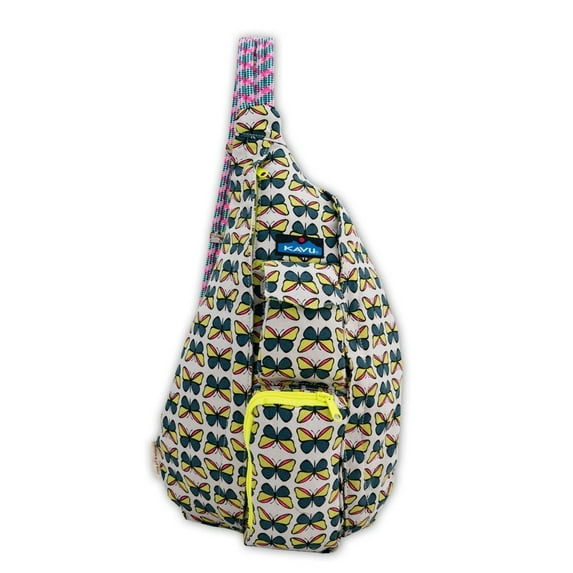 KAVU Original Rope Bag - Compact Lightweight Crossbody - Butterfly