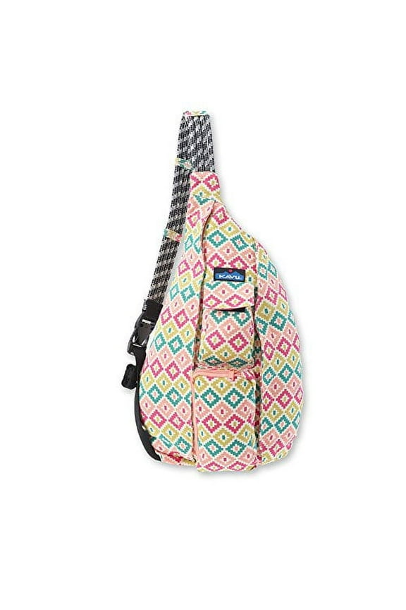 Original Rope Bag - Compact Lightweight Crossbody - Spring Montage