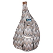 KAVU Original Rope Sack Sling Crossbody Backpack - Chevron Peak